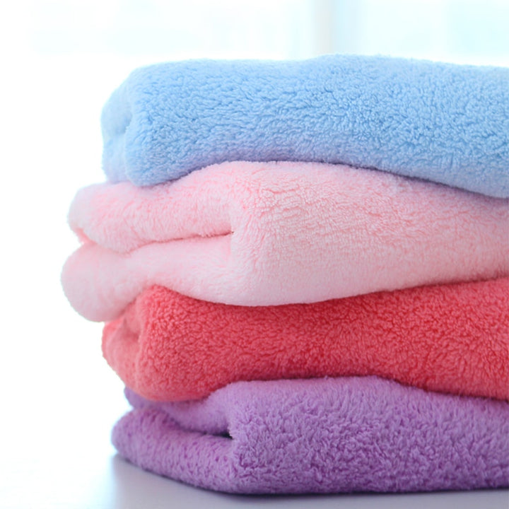 Microfiber hair towel