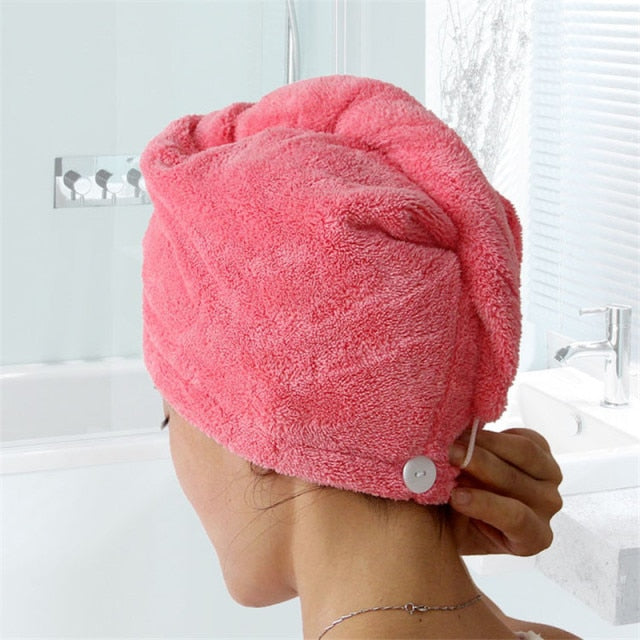 Microfiber hair towel