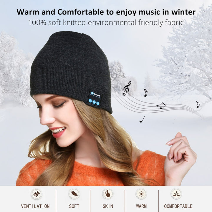 Smart Headset Beanie Cap