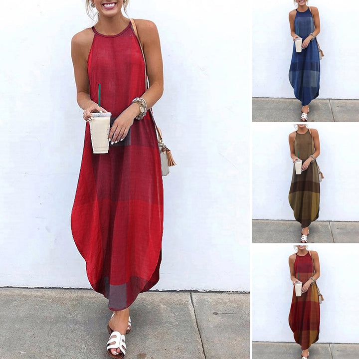 Sleeveless Summer Long Dresses