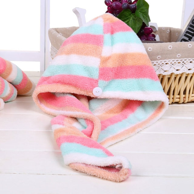 Microfiber hair towel