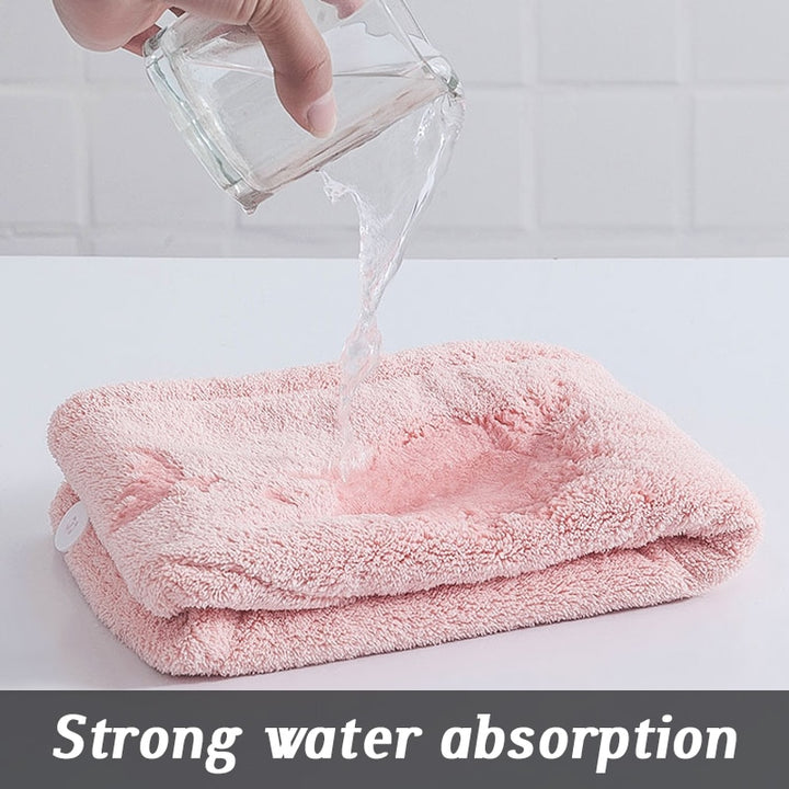 Microfiber hair towel